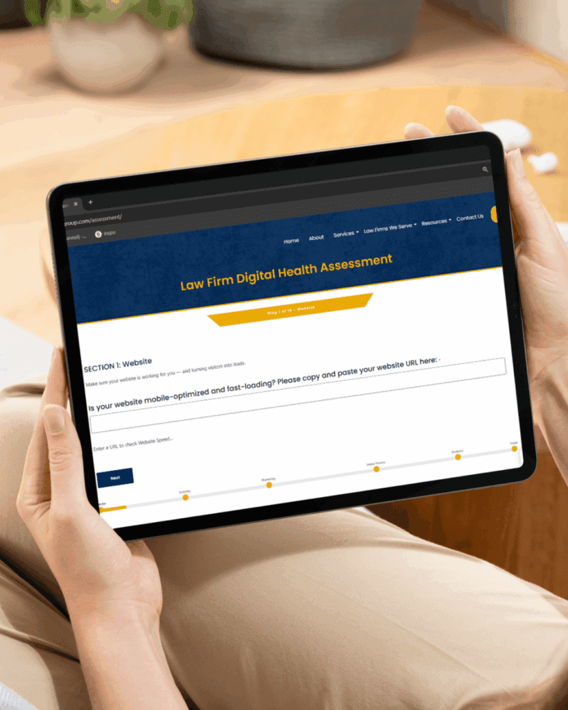 mockup - digital health assessment