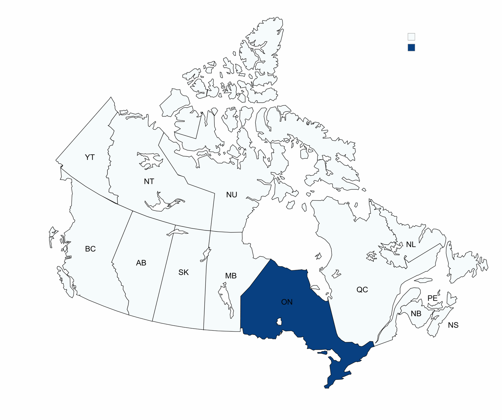 ontario map
