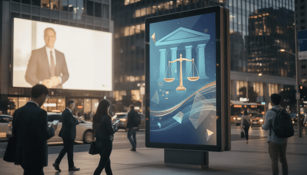 Beyond Traditional Lawyer Billboards: How Digital Out-of-Home Advertising Is Changing Law Firm Marketing