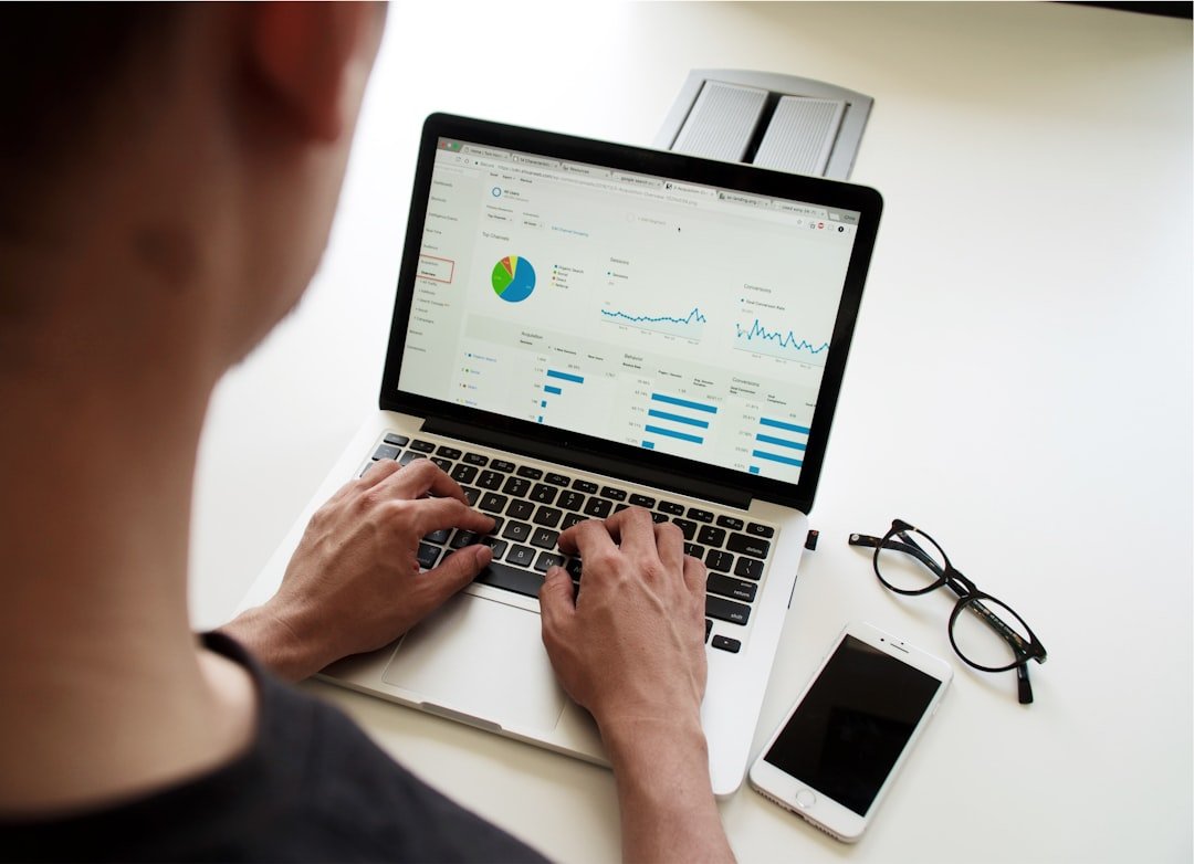 Professional team reviewing business results together in an office